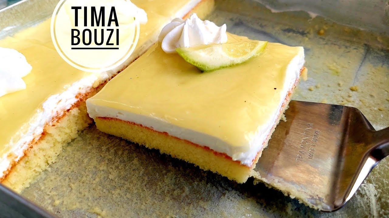 الوصفة هادي قنبلة 🍋 تحلية الليمون الإقتصادية بمكونات متوفرة في كل بيت جزائري تحلية رمضان 2023 ❤️