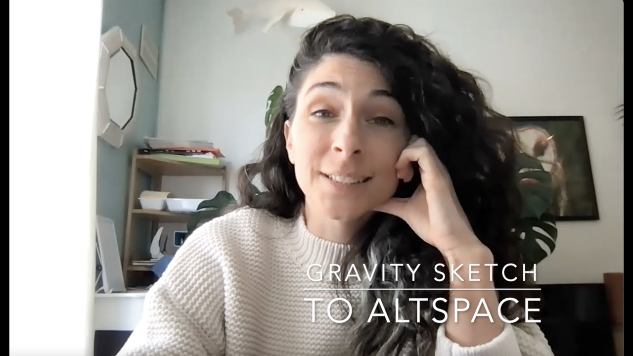 VR World Building: Uploading Object Files from Gravity Sketch to Unity to Altspace