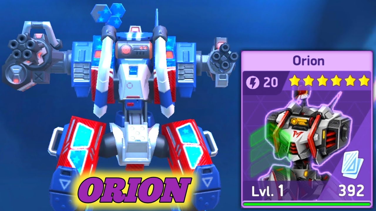 Orion&rsquo;s Unstoppable Upgrade: The Minigun and Orion Be Deadliest Overkill - Mech Arena