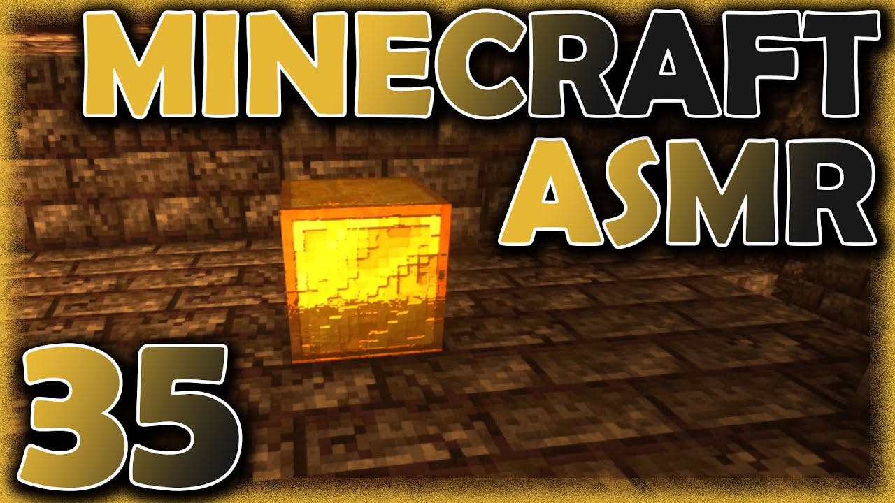 GOLD!! Bastion Im Nether!! _Minecraft Survival ASMR (35)