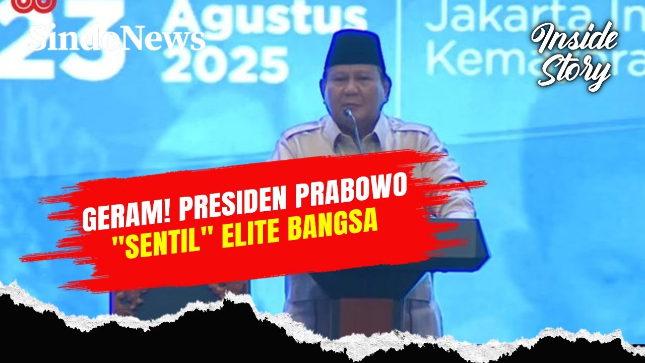 Prabowo Sentil Keras yang Suka Nyinyir ke Pemerintah, Singgung Antek Asing | Inside Story | 09/02