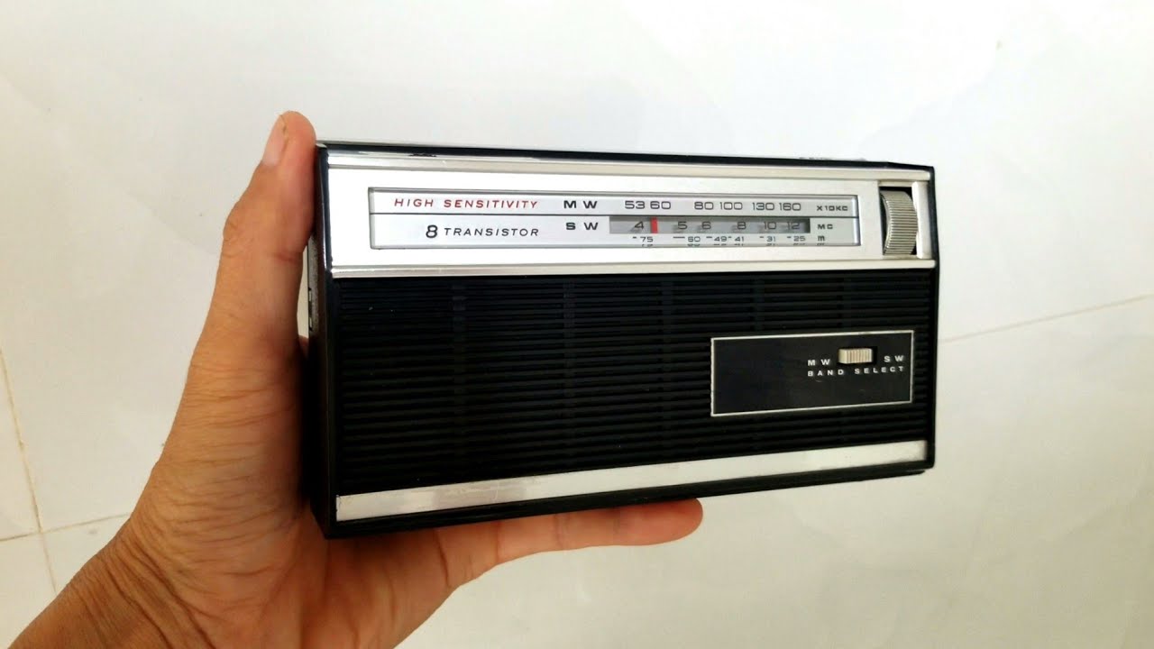 Standard SR H740 - Radio cổ gần 60 năm tuổi.