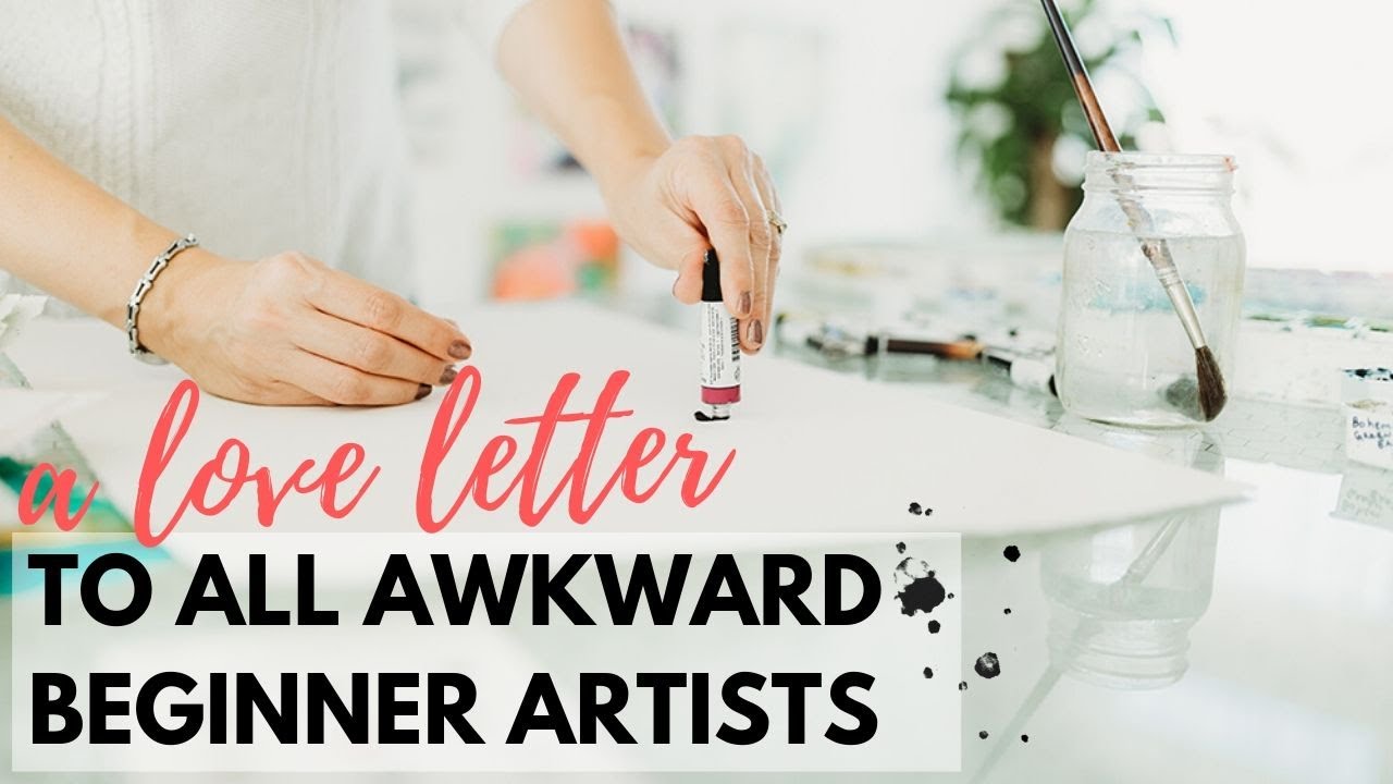 Embarrassed by your watercolor paintings? Here's hope for you.