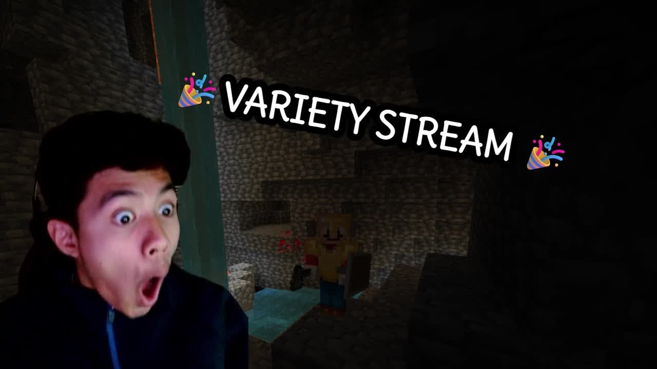 Can I help my friends beat Minecraft for the first time? | VARIETY STREAM 🎉