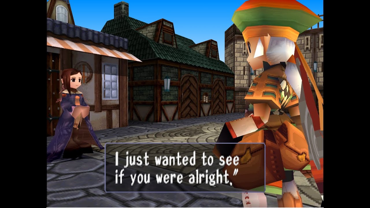 Threads of Fate (PS1) - Rue - Ending and Credits