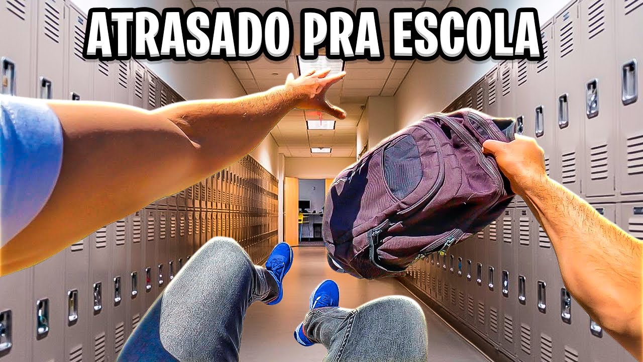 ATRASADO PARA A ESCOLA! (POV)