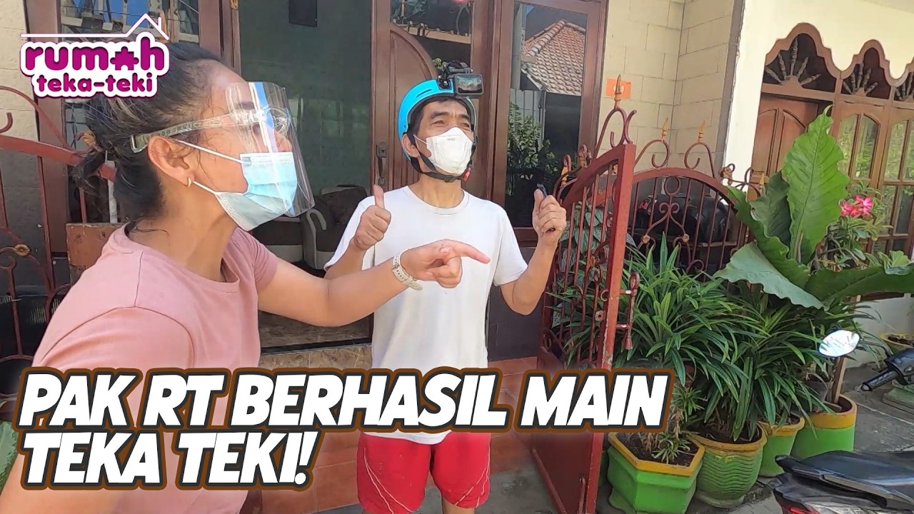 PAK RT BERHASIL MENYELESAIKAN TEKA TEKI, HADIAH UNTUK WARGA | RUMAH TEKA TEKI | EPS.73 (3/3)