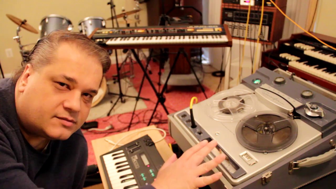 !April Fool's joke! - Reel To Reel analog echo on keyboard