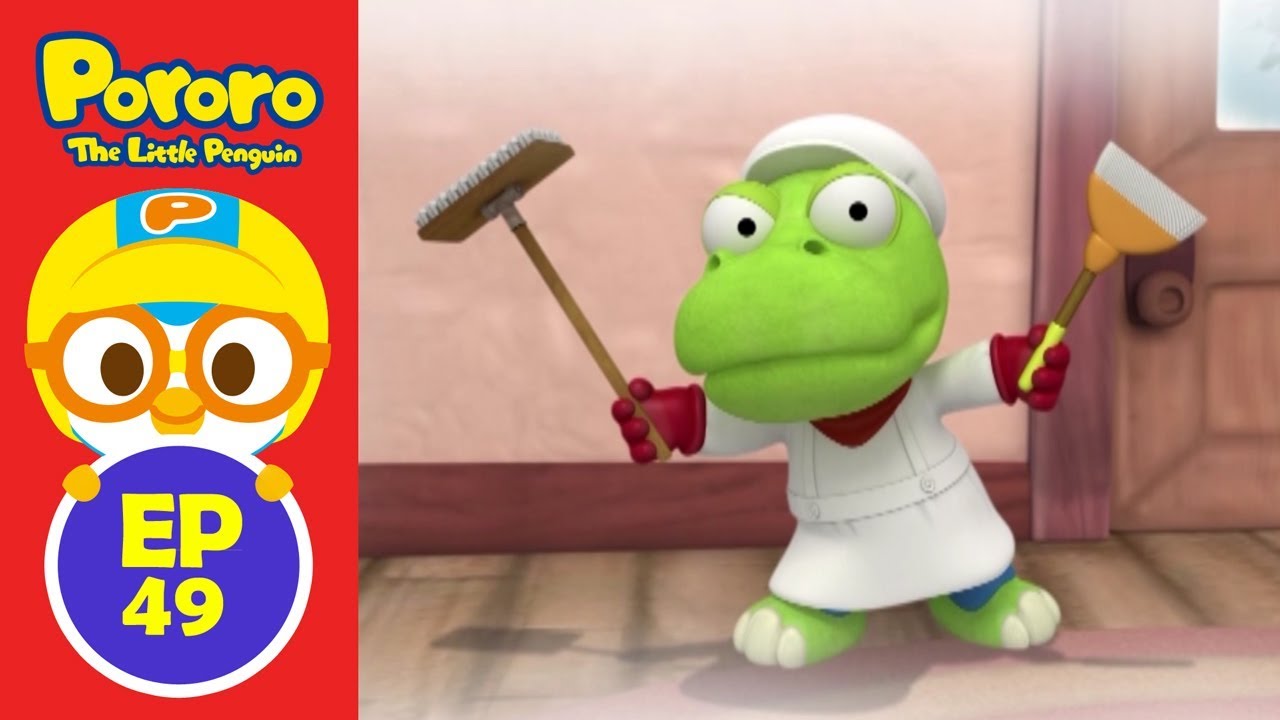 Ep49 Pororo English Episode | Crong the Master Cleaner | Animation for Kids | Pororo