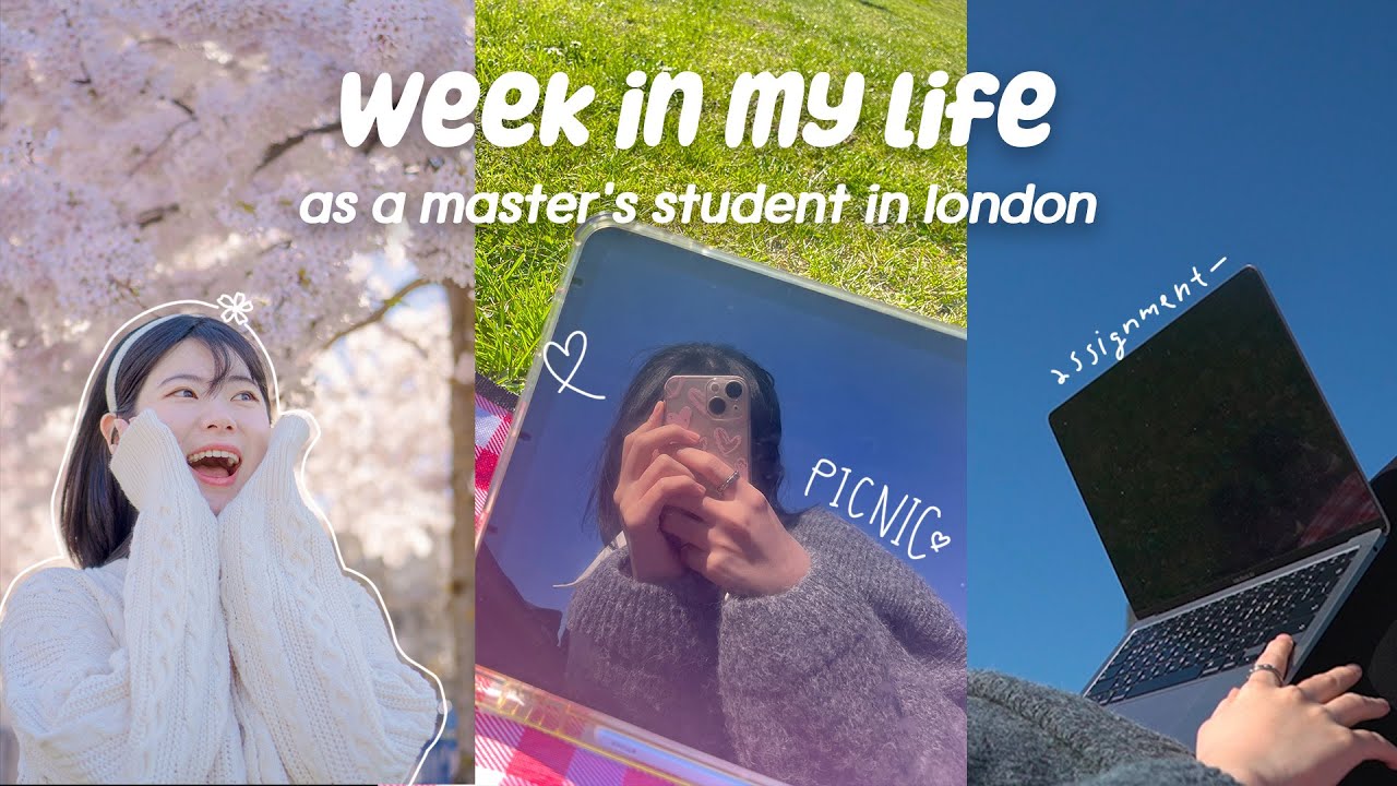 영국 석사생의 로망과 현실을 모두 담은 일주일 브이로그 ⚰️✨ (eng)
