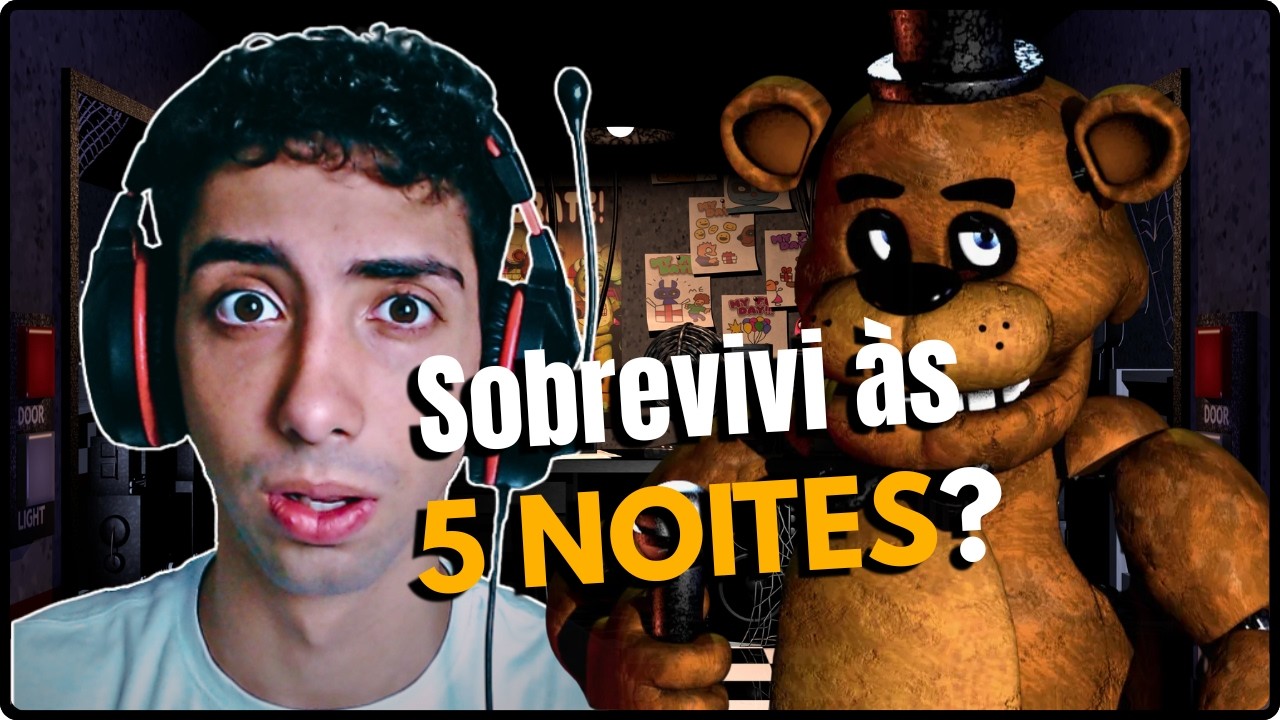 PASSANDO 5 NOITES NA FREDDY´S! - Five Nights at Freddy´s