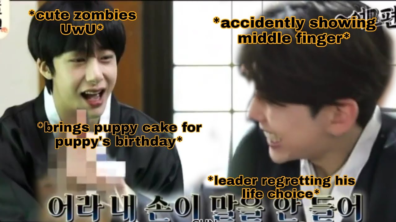 Monsta X on crack moments