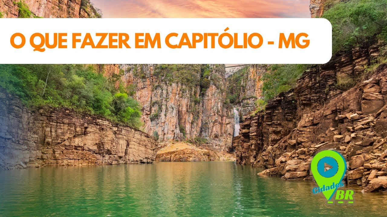 Capit&oacute;lio - MG: O Mar de Minas e os Encantos dos Canyons