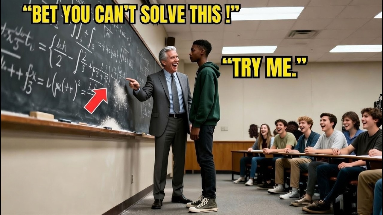 When A Racist Professor Tried To Humiliate A Black Student, He Had No Idea What He'd Unleashed..