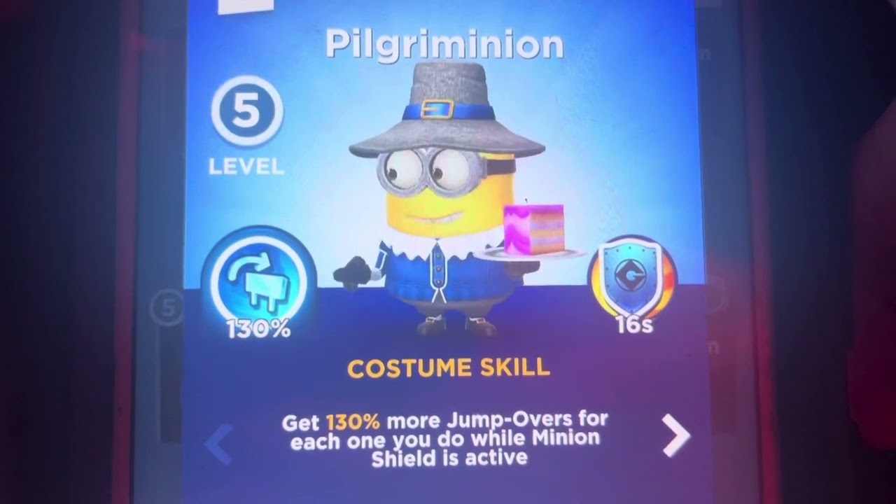 Minion Rush Pilgriminion