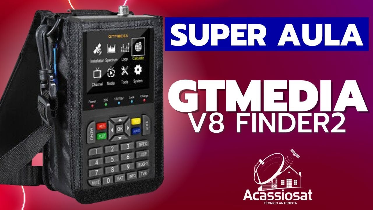 GTMEDIA V8 FINDER 2 AULA COMPLETA