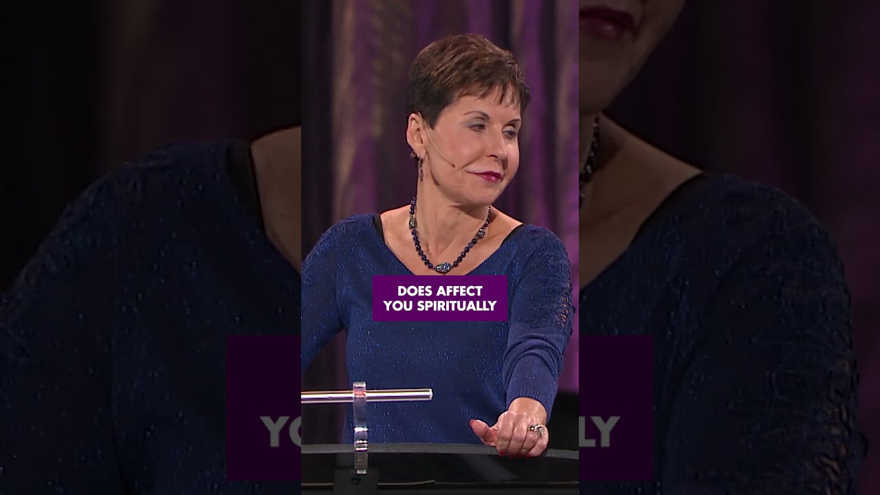 Your physical body can impact your spiritual health | Joyce Meyer