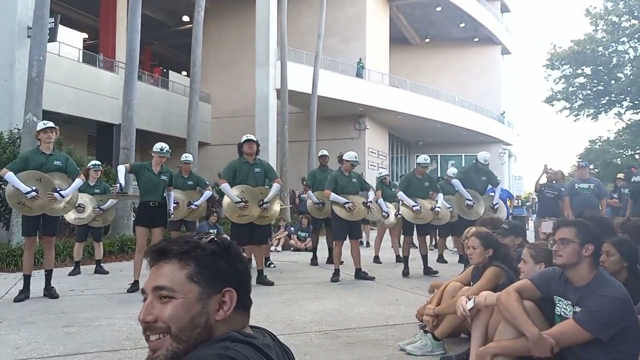 USF Herd of Thunder Drumline Raw Footage - HOT Day 2024