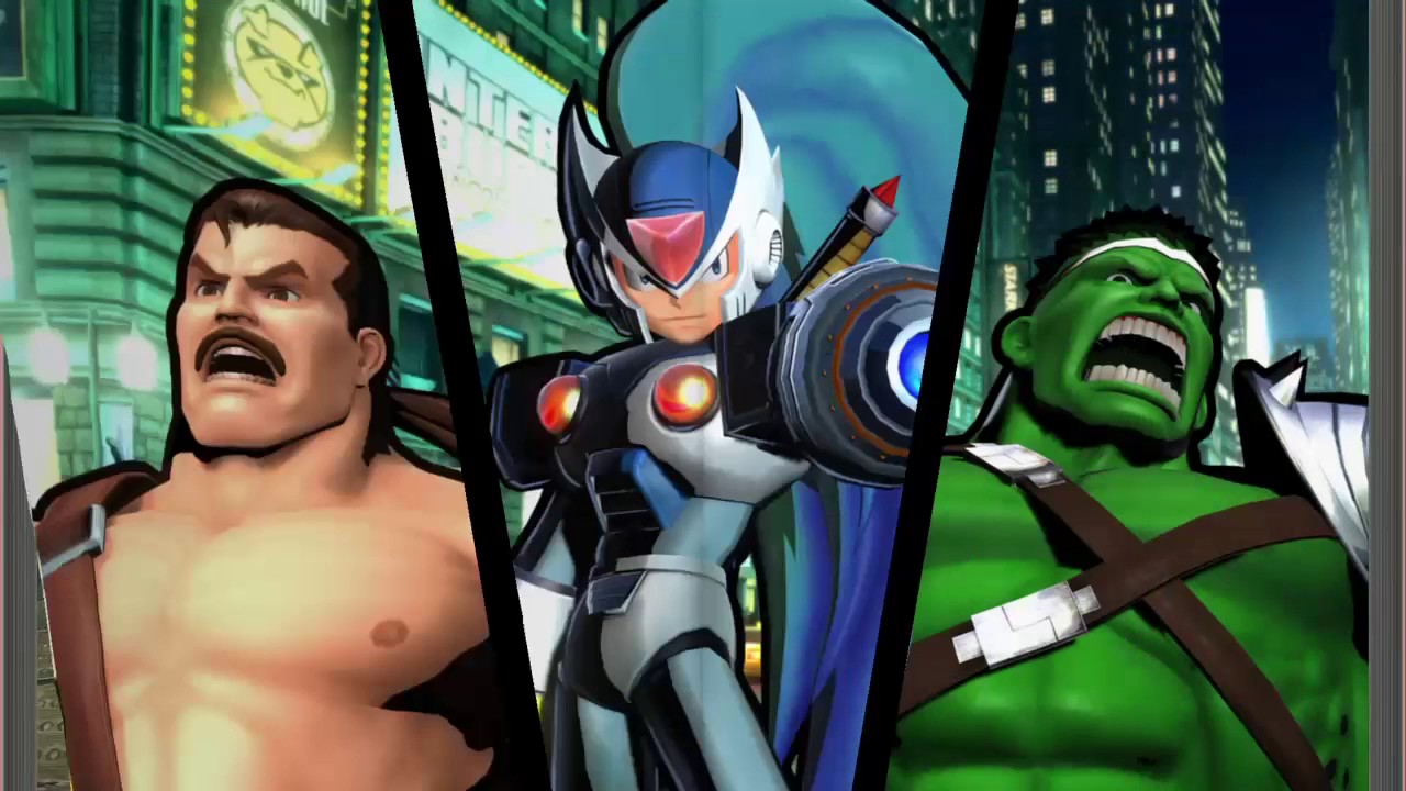 ULTIMATE MARVEL VS. CAPCOM 3 Zero,Haggar,Hulk Requested Gameplay