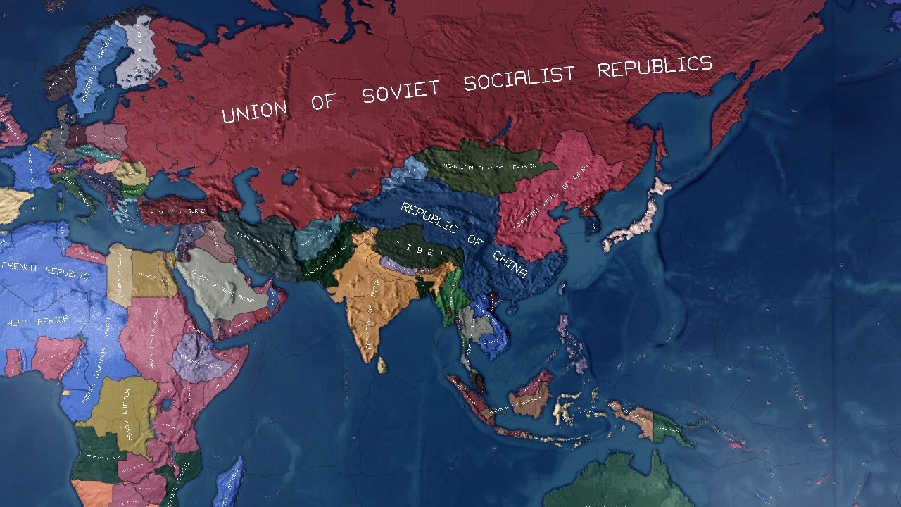 HOI4: Cold War Iron Curtain: USSR (Part 1/2) [1949-1956]