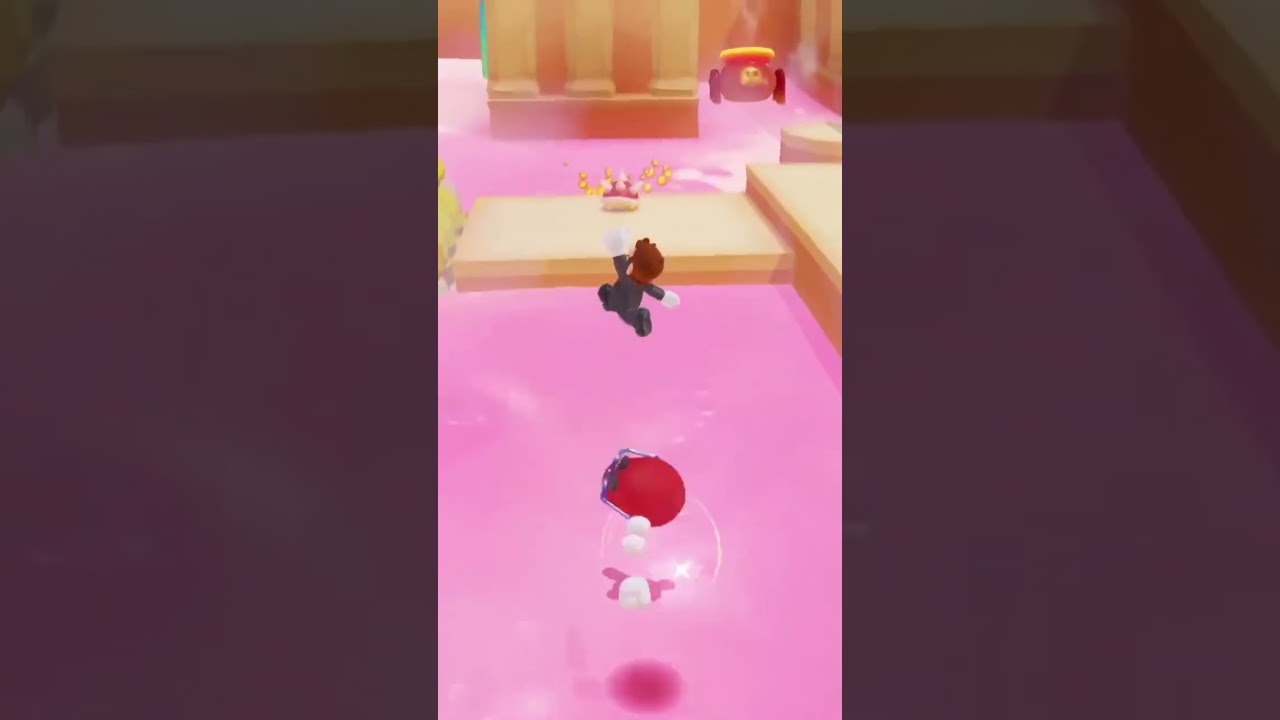 I tried Mario Odyssey's HARDEST TRICKJUMP