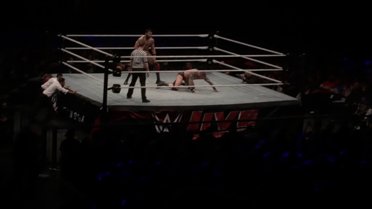 Randy Orton (C) vs Jinder Mahal vs AJ Styles WWE Live Birmingham 10/11/2017