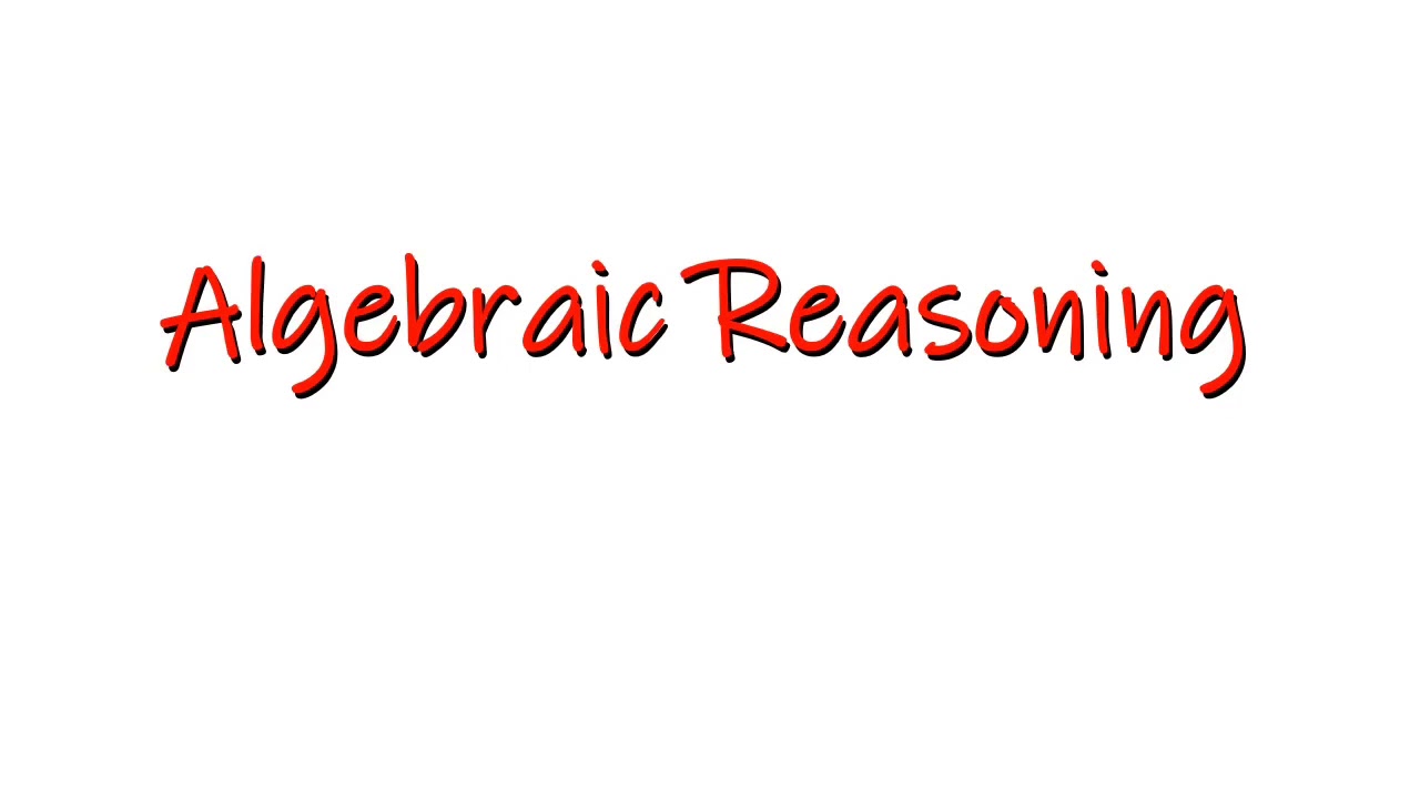 Algebraic Reasoning: Justifying Steps in Finding a Solution
