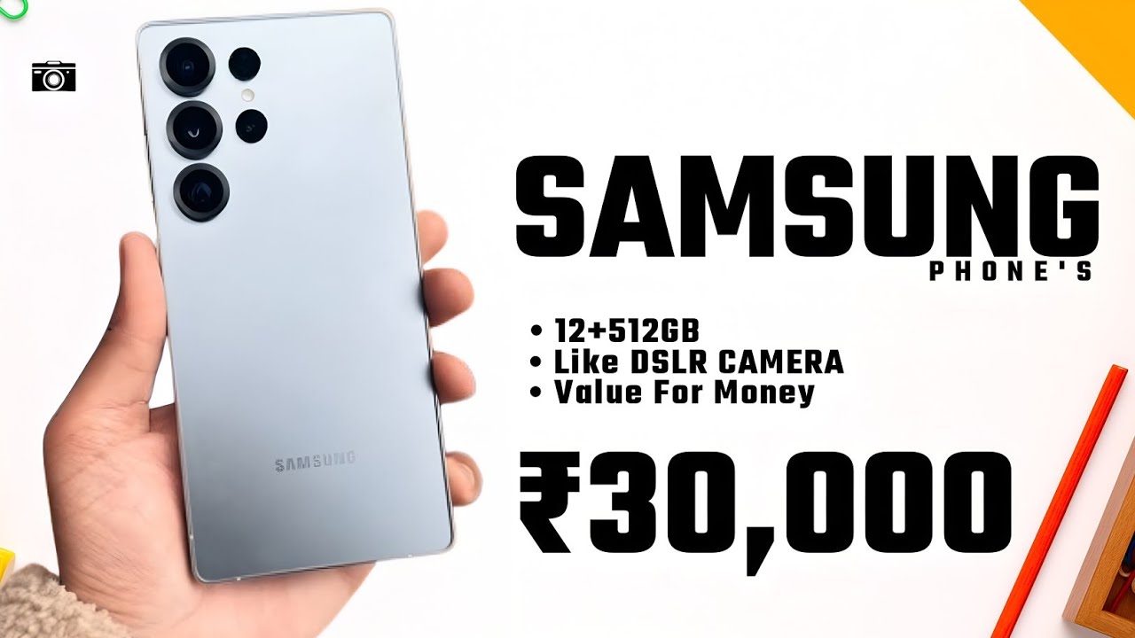 Top 5 Best Samsung Smartphone Under 30000 | 12+512GB | Best Phone Under 30000
