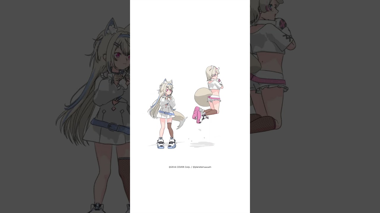 Fluffy Tails#fuwamoco #fuwawa #mococo #hololive