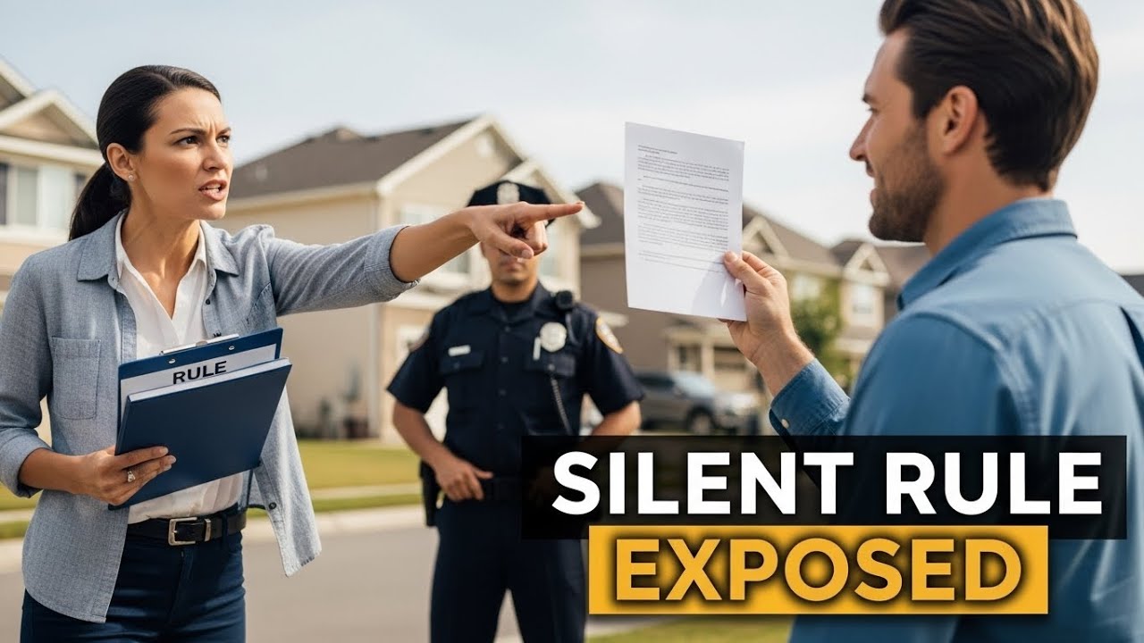 HOA Used a Silent Rule to Shut Me Up — One Discovery Took Away All Their Power