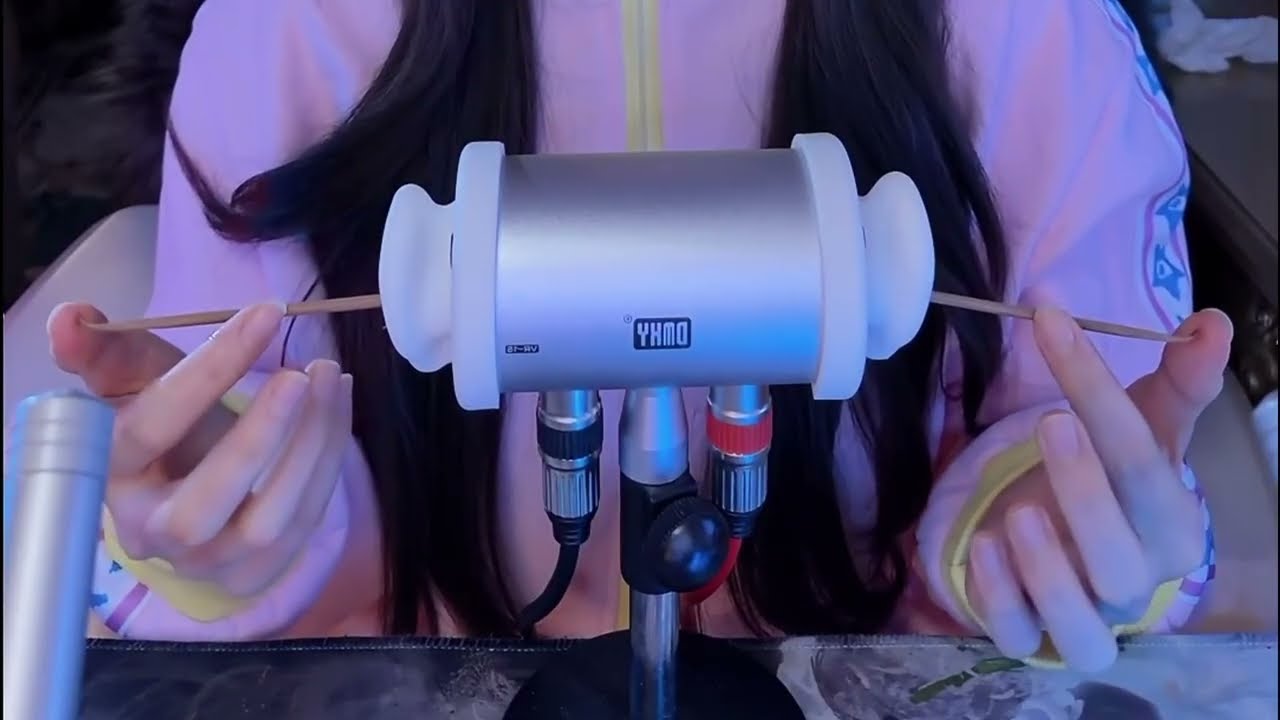 3HR Ear Therapy Lab ASMR | Feather Tracing, Aloe Gel & Oily Cupping (No Talking)