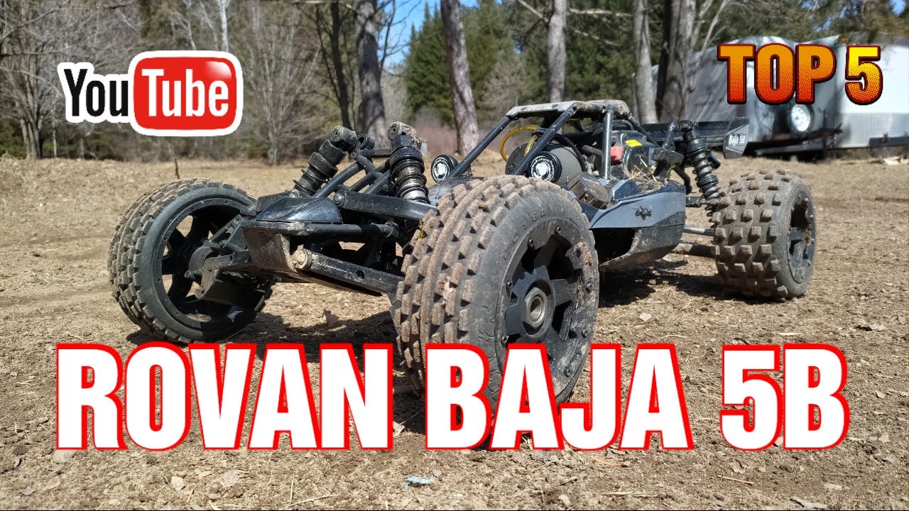 LARGE RC CAR ROVAN HPI Baja 5B 1/5 Scale Rip and Long Term Thoughts