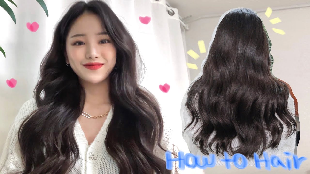 요청! 얼굴 작아보이는 판고데기 굵은 웨이브💖쉽고,빠른,풍성한,세련된 HOW TO WAVE HAIR? : 잉구 고데기