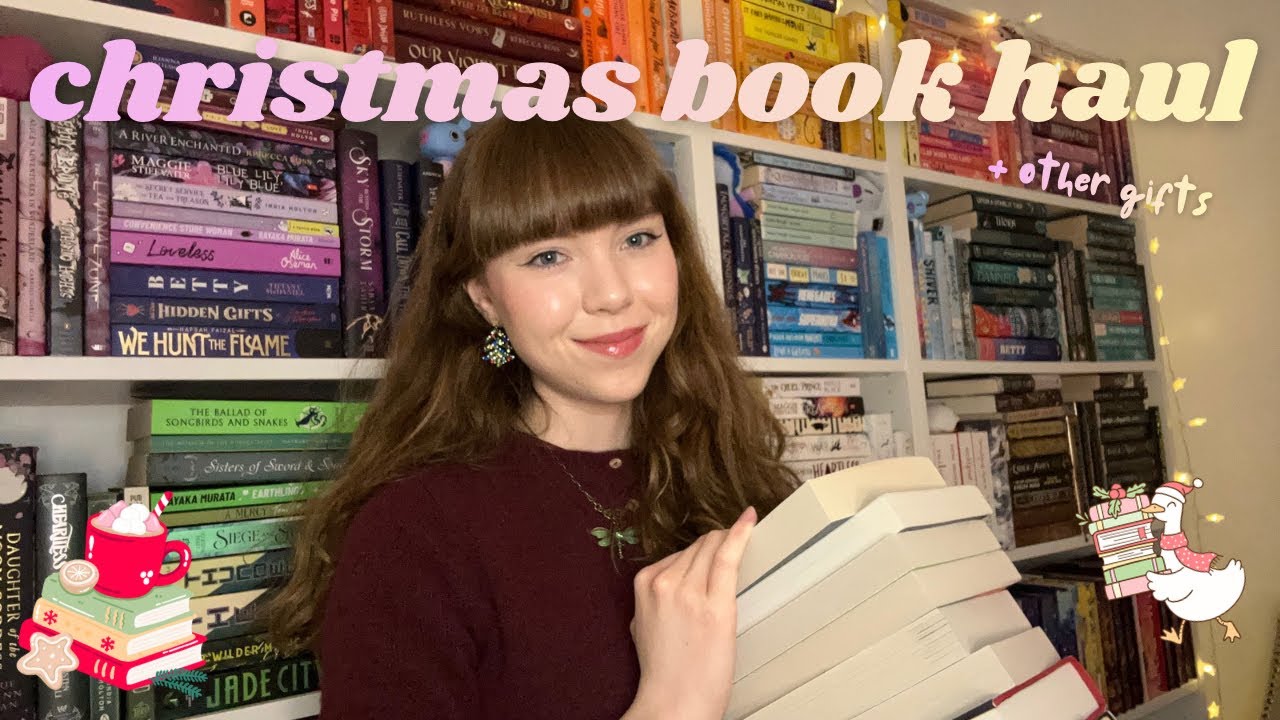 РОЖДЕСТВЕНСКИЕ ПОКУПКИ КНИГ📚❄️🎄