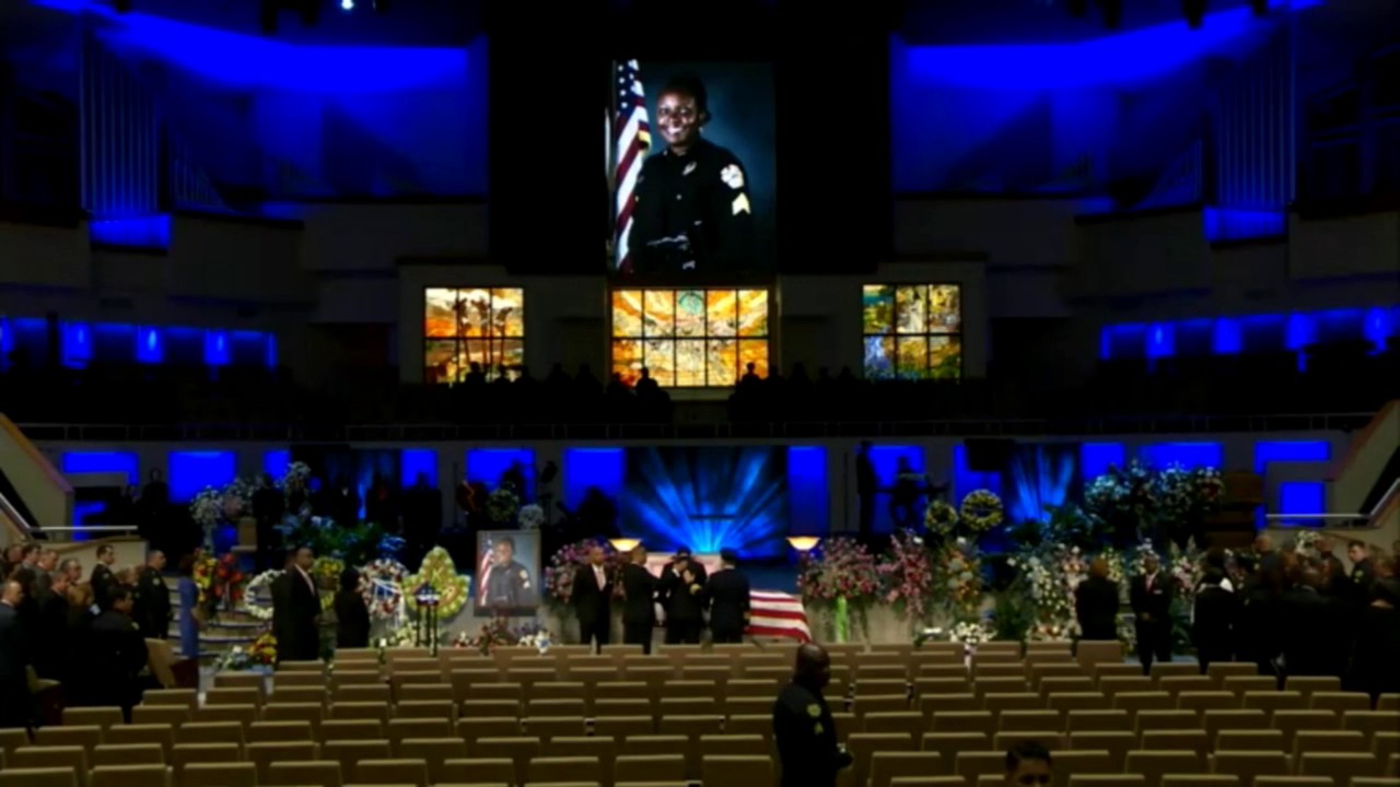 LIVE VIDEO: Orlando Master Sgt. Debra Clayton Funeral