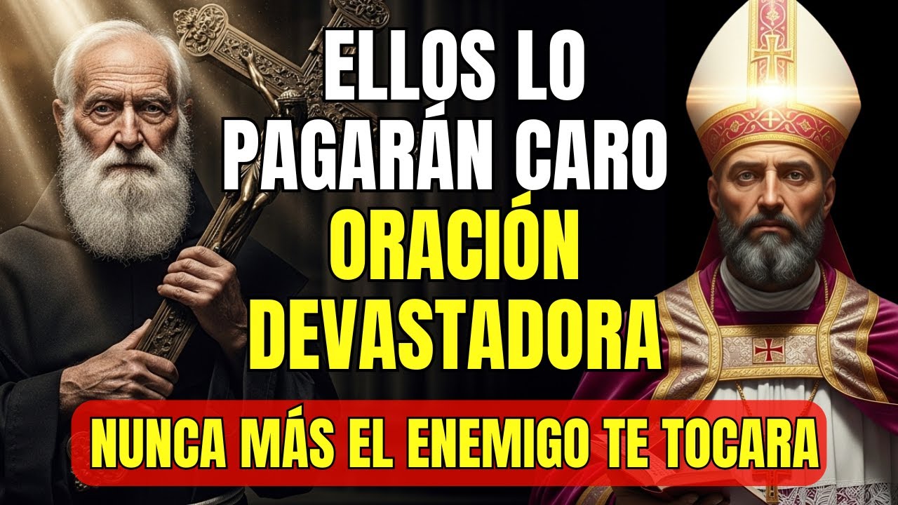 ⚔️Oración a San Miguel y San Benito - ¡Tus enemigos caerán uno a uno!