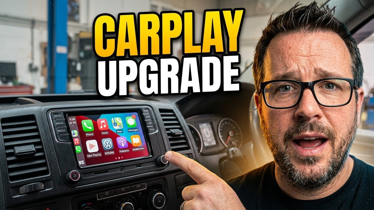 Обновление стереосистемы VW Transporter T5.1 / T6: головное устройство RCD360 Carplay