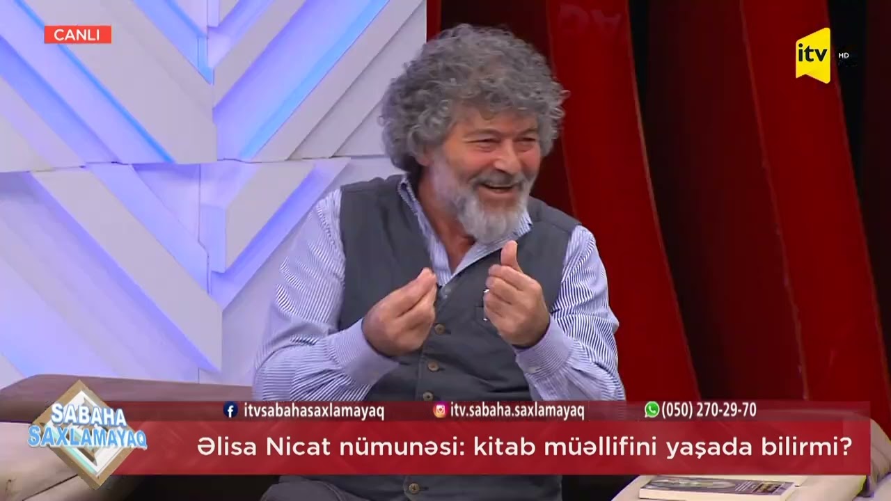 Əlisa Nicat nümunəsi: kitab müəllifini yaşada bilirmi? - Sabaha saxlamayaq - 02.12.2022