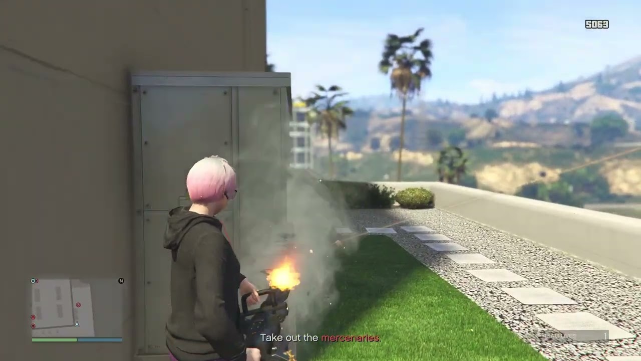 Gta Casino - Bad Beat solo hard less than 50% damage