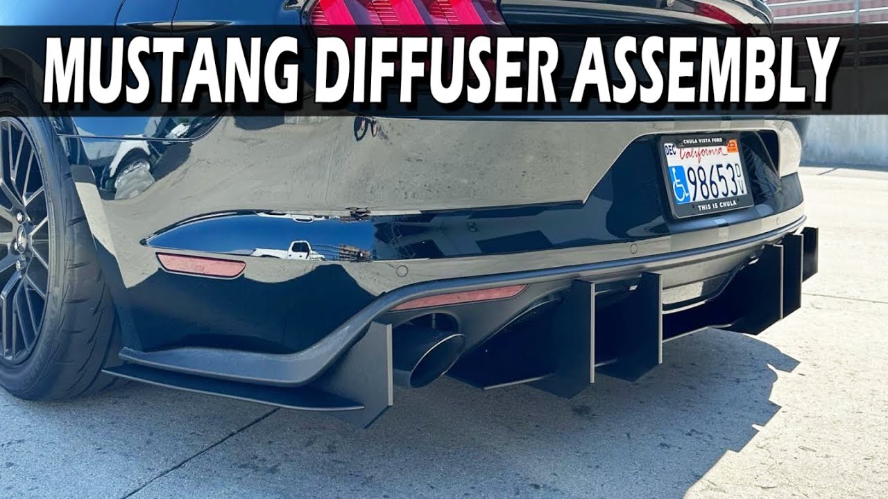 Mustang 15-17 Stealth Diffuser Assembly | ZL1 Addons
