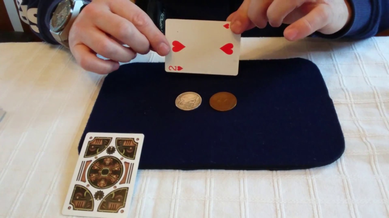 Coin Magic #4  Hopping Halves, an alternative handling