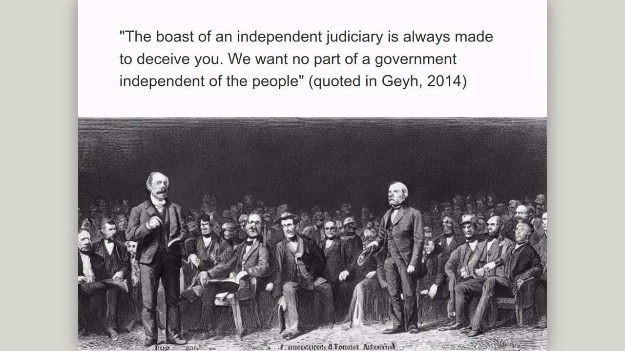 Is judicial independence good?
