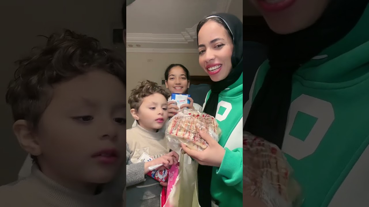 جبتلهم مشتريات من طنطا 😍