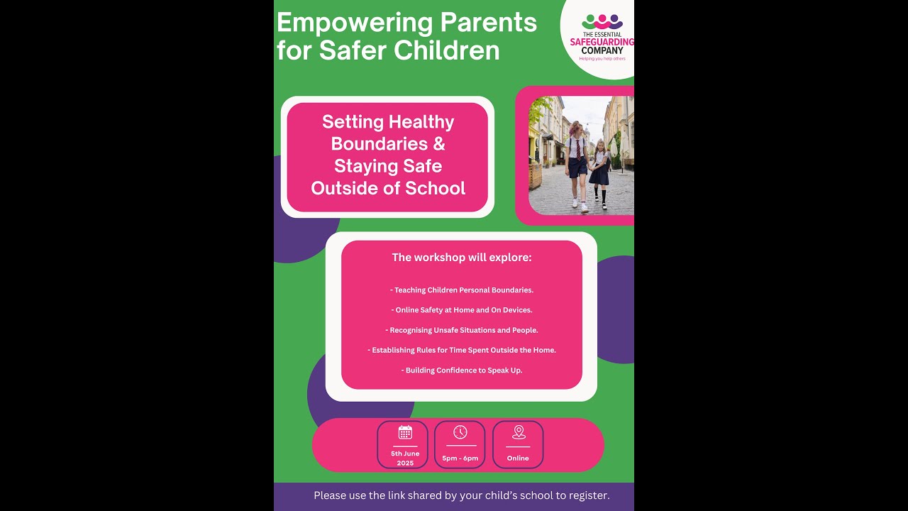 Setting Healthy Boundaries and Staying Safe Outside of School