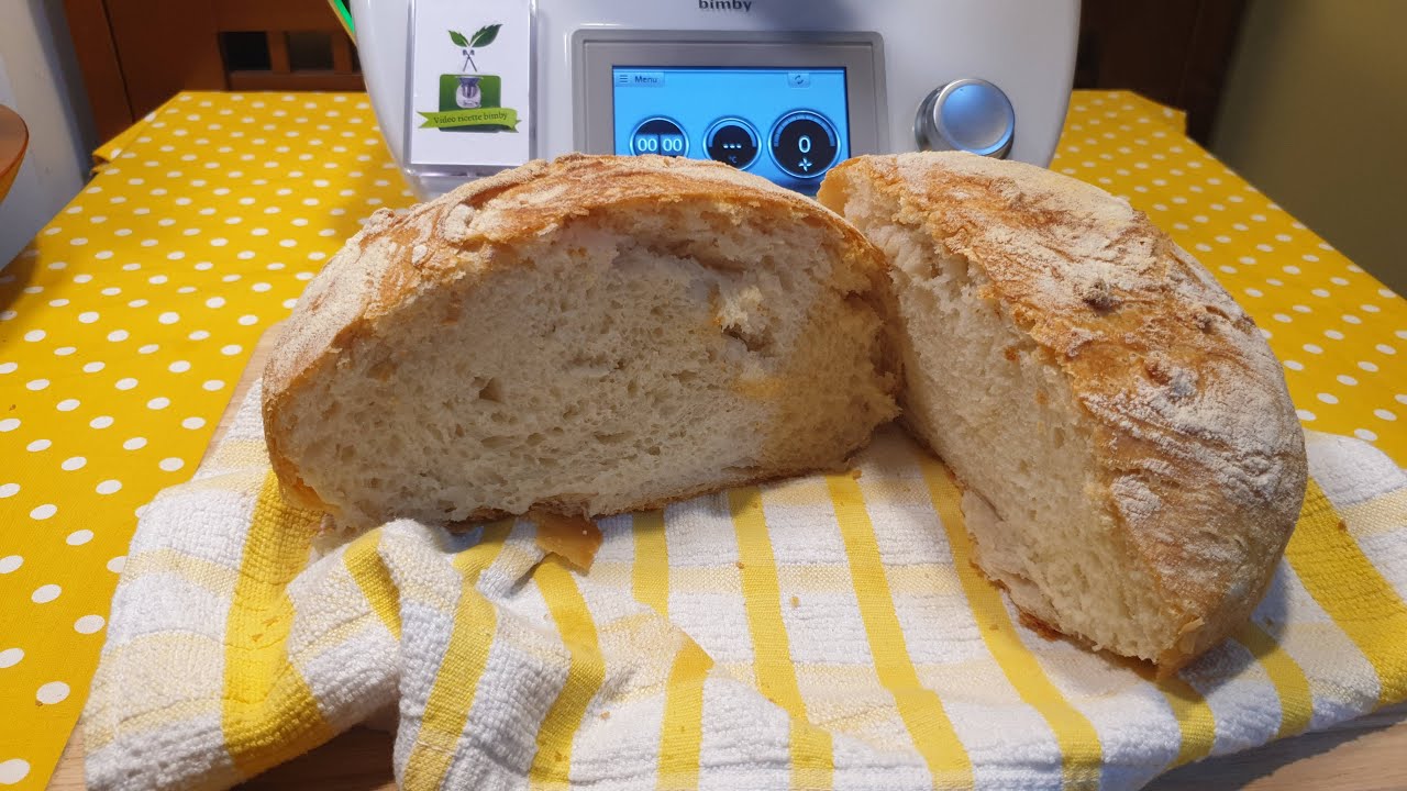 Pane a lunga lievitazione per bimby TM6 TM5 TM31 TM21