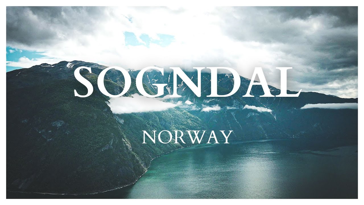 Visiting the Majestic Mountains and Fjords of Sogndal, Norway | Cinematic drone video in 4k