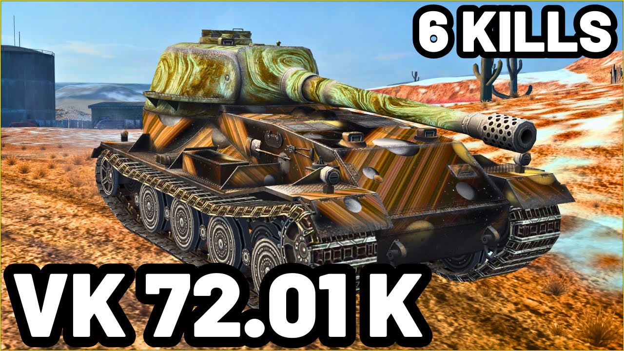 VK 72.01 K | 9.4K DAMAGE | 6 KILLS | WOT Blitz Pro Replays