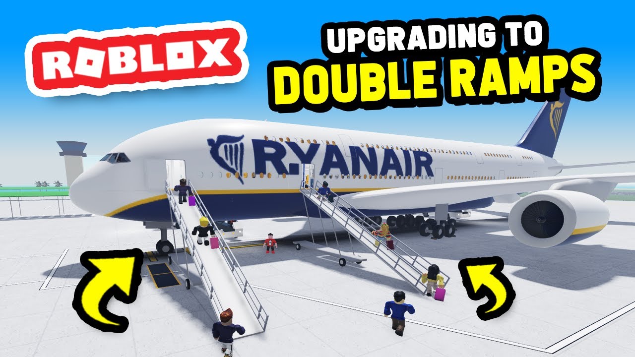 DOUBLE RAMPS In Cabin Crew Simulator (Roblox)