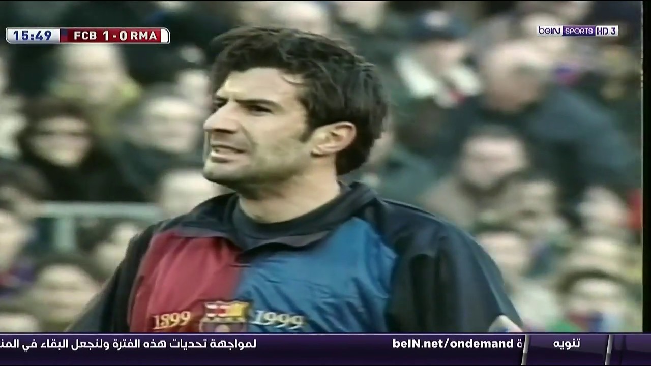 Real madrid vs Barcelona 0-3 1998-1999 Full match تعليق عربي