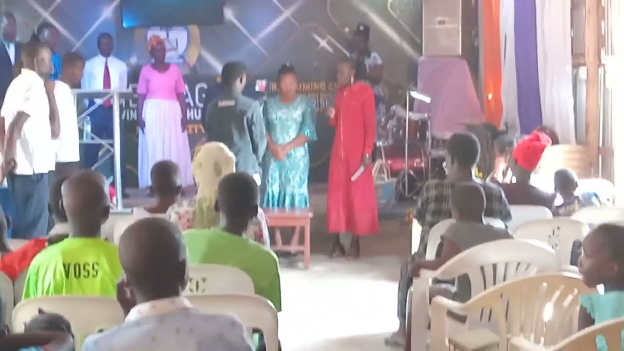 Wedding introduction at my church Sunday service 